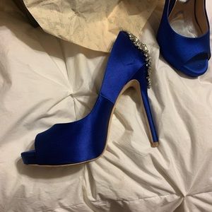 Beautiful blue shoes